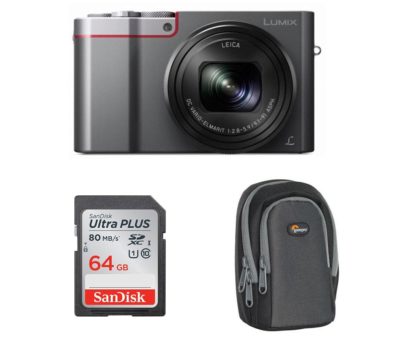 PANASONIC  Lumix DMC-TZ100EB-S Compact Camera & Accessories Bundle